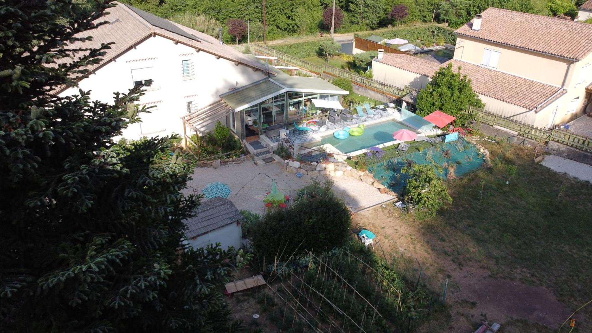 Le Clos du Cèdre Saint Sebastien d'Aigrefeuille Esterno foto